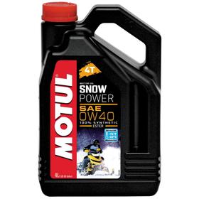 Масло моторное Motul Snowpower 4T 0w-40, 4 л 105892