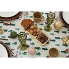 Скатерть Доляна "Елочки" 145х145±3см,100%пэ, рогожка 130 гр/м - фото 31436690