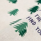 Скатерть Доляна "Елочки" 145х145±3см,100%пэ, рогожка 130 гр/м - фото 31436684