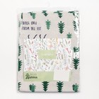 Скатерть Доляна "Елочки" 145х145±3см,100%пэ, рогожка 130 гр/м - фото 31436686