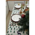 Скатерть Доляна "Елочки" 145х145±3см,100%пэ, рогожка 130 гр/м - фото 31436688