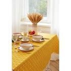 Скатерть «Доляна. Паутина», 145×200±3 см,100% п/э, рогожка 130 г/м - Фото 6