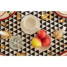 Скатерть «Доляна. Треугольники», 145×145±3 см, рогожка 130 г/м² - Фото 11