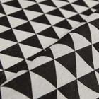 Скатерть Доляна "Треугольники" 145х200±3см,100%пэ, рогожка 130 гр/м - фото 4327982