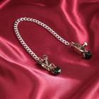 Зажим для сосков с цепочкой 25 см - Фото 3