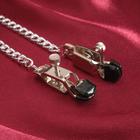 Зажим для сосков с цепочкой 25 см - Фото 2