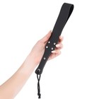 Шлёпалка БДСМ черная, кожа, 29×4.2 см - Фото 2