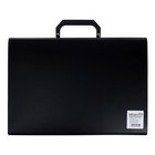 Папка-портфель А4 Calligrata, 13 отделений, 700 мкм, до 300 листов, чёрная - Фото 5