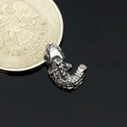 Сувенир кошельковый "Карп", олово, 1х1х0,5 см (комплект 5 шт) - фото 23575542