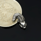 Сувенир кошельковый "Карп", олово, 1х1х0,5 см (комплект 5 шт) - фото 23575543