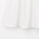 Платье для девочки на пуговицах KAFTAN: Summer cotton, белое, размер 30 (98-104 см) - Фото 11