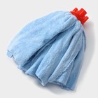 Насадка для швабры ленточная Доляна «Широкие петли», микрофибра, 28×7×7 см, МИКС - Фото 6