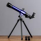 Телескоп настольный 20х30х40, синий - Фото 1
