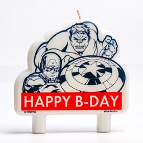 Свеча в торт "Happy B-day", Мстители 6756884