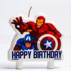 Свеча для торта "С Днем рождения", Мстители - фото 9298498