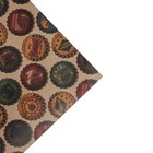 Бумага упаковочная крафтовая «Крышки», 50×70 см  (артикул 6887555)  большой выбор товаров оптом и в розницу по низким ценам с доставкой