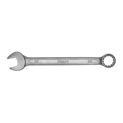 Ключ комбинированный KRAFT KT 700517, Cr-V; холодный штамп, в холдере, 23 мм