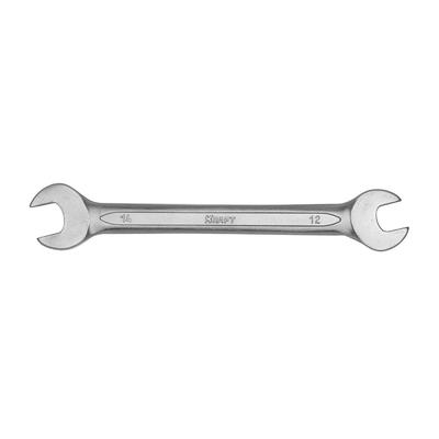 Ключ рожковый KRAFT KT 700527, холодный штамп, 12х14 мм