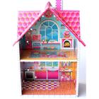 Домик кукольный Десятое Королевство Dream House «Вилла», двухэтажный, быстрая сборка - Фото 3