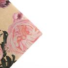 Бумага упаковочная крафтовая «Цветочный сад», 70 х 100 см - Фото 3