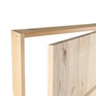 Дверь для бани и сауны, 190×70 см по коробке, сосна, на клиньях, массив, «Добропаровъ» - Фото 3