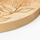 Доска разделочная «Милый дом», массив сосны, 30 см - Фото 4