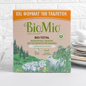 Таблетки для посудомоечных машин BioMio BIO-TOTAL с маслом эвкалипта 100 шт 7082333