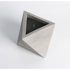 Ароматическая свеча в подсвечнике «Ромб», 13.5×9 см, чёрная смородина - фото 64538125