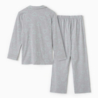 Пижама женская (рубашка, брюки) KAFTAN Fresh, размер 44-46, серая - Фото 14