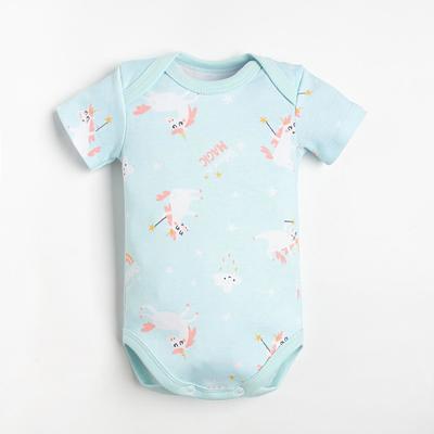 Боди Крошка Я Unicorn, рост 68-74 см, голубое