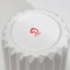 Банка керамическая для сыпучих продуктов Доляна «Золотое крыло. Фламинго», 1,1 л, цвет белый - Фото 4