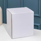 Банка керамическая для сыпучих продуктов Доляна «Золотое крыло. Фламинго», 1,1 л, цвет белый - Фото 5