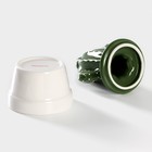 Банка для хранения сыпучих продуктов Доляна «Кактус», 160 мл, 8×8×14 см, керамическая - Фото 3