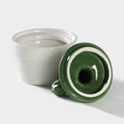 Банка для хранения сыпучих продуктов Доляна «Кактус», 170 мл, 8×8×12 см, керамическая - Фото 3