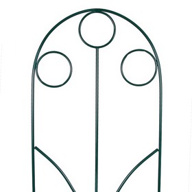 

Шпалера, 194 × 47 × 1 см, металл, зелёная, «Калинка»