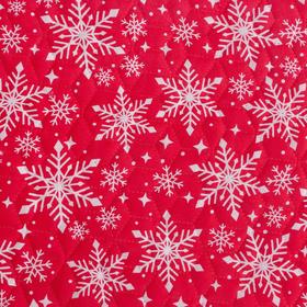 Покрывало Экономь и Я "Снежинки" 150*210±5см,микрофайбер,210 г/м2,100% п/э