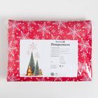 Покрывало Экономь и Я "Снежинки" 150*210±5см,микрофайбер,210 г/м2,100% п/э - фото 68895123