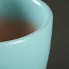 Горшок для цветов «Антик», 1 л, d=15 см, h=13 см, керамический, с поддоном, бирюзовый - Фото 2