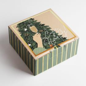 Коробка складная «Сияй», 15 × 15 × 7 см