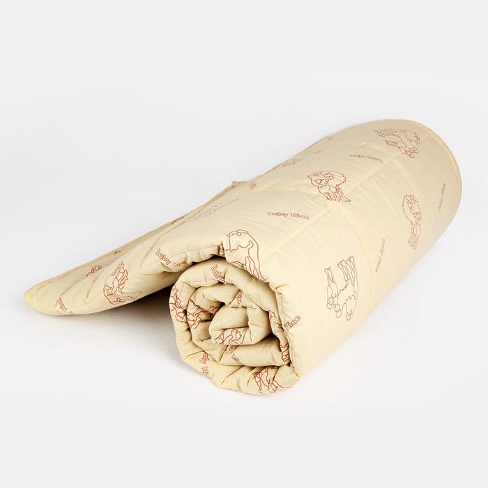 Одеяло стеганое, размер 105х140 см, верблюжий пух - фото 1907258173