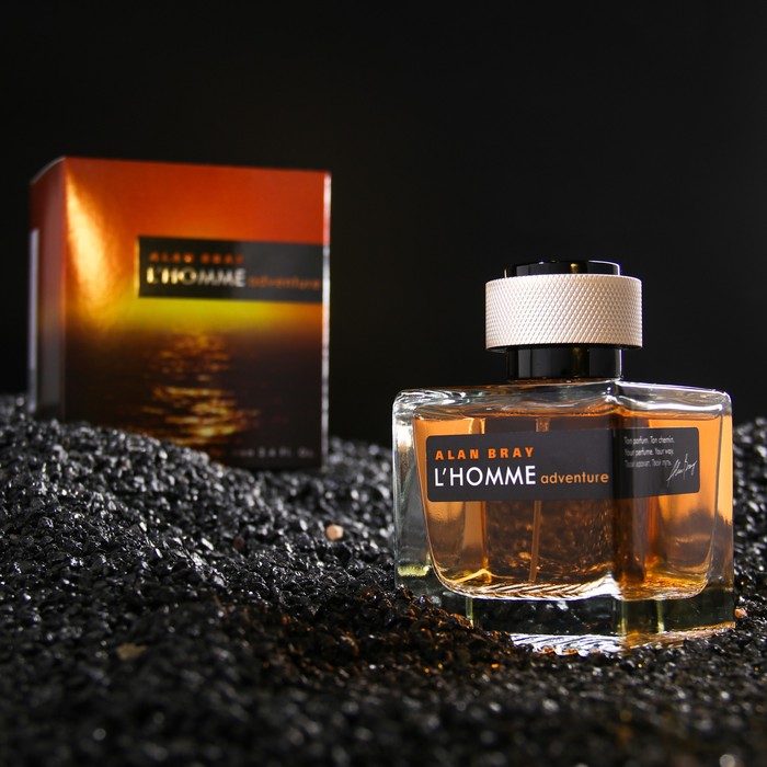 Туалетная вода мужская Alan Bray L'HOMME Adventure, 100 мл - Фото 1