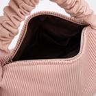 Сумка-мешок на молнии, длинный ремень, цвет бежевый - фото 24147845