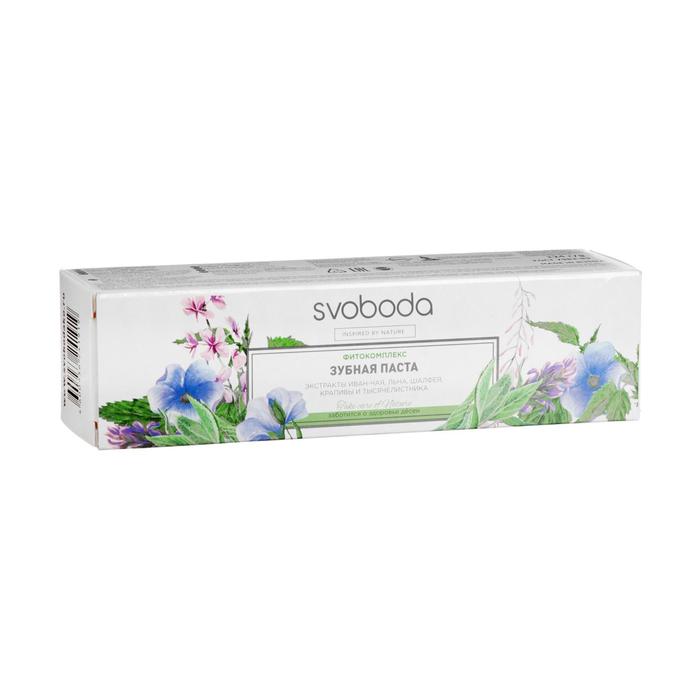 

Зубная паста Svoboda фитокомплекс, 124 г