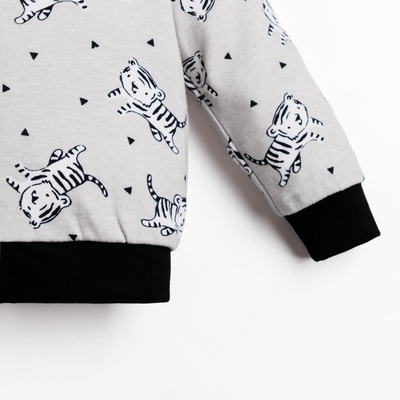 Костюм для мальчика (толстовка, брюки) «Крошка Я» Stylish boy, рост 74-80 см