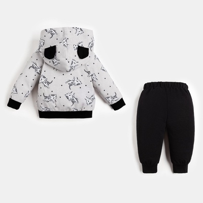 Костюм для мальчика (толстовка, брюки) «Крошка Я» Stylish boy, рост 74-80 см