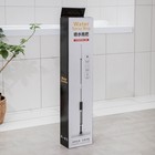 Швабра для мытья пола с распылителем и щёткой, насадка из микрофибры 41×14 см, стальной черенок 120 см, цвет белый - Фото 4