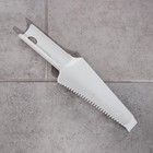 Швабра для мытья пола с распылителем и щёткой, насадка из микрофибры 41×14 см, стальной черенок 120 см, цвет белый - Фото 9