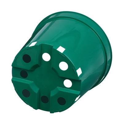 Горшок для рассады, 5 л, d=22 см, h=18 см, пластик, МИКС, Greengo