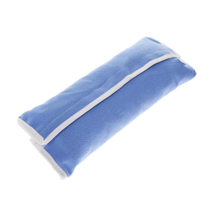 Подушка - накладка ARGO, детская, на ремень безопасности, голубой 29х11х9 см - Фото 1