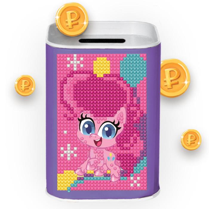 Алмазная вышивка на копилках «Пинки Пай», My Little Pony - Фото 1